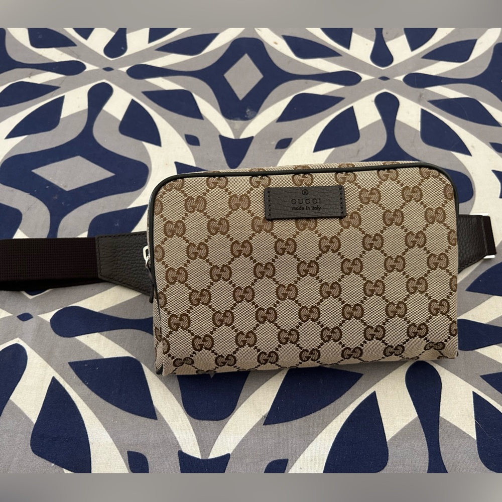 Gucci Beige/Tan GG Supreme Belt Bag